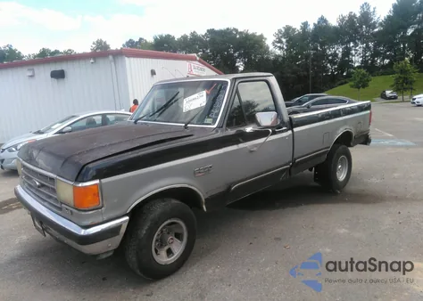 1988 Ford F150 из США, поврежденный, VIN 1FTEF14Y9JNA68053